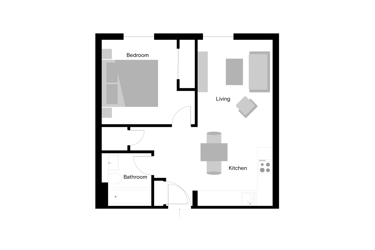 The Lansdowne - Home 206 - Floorplan