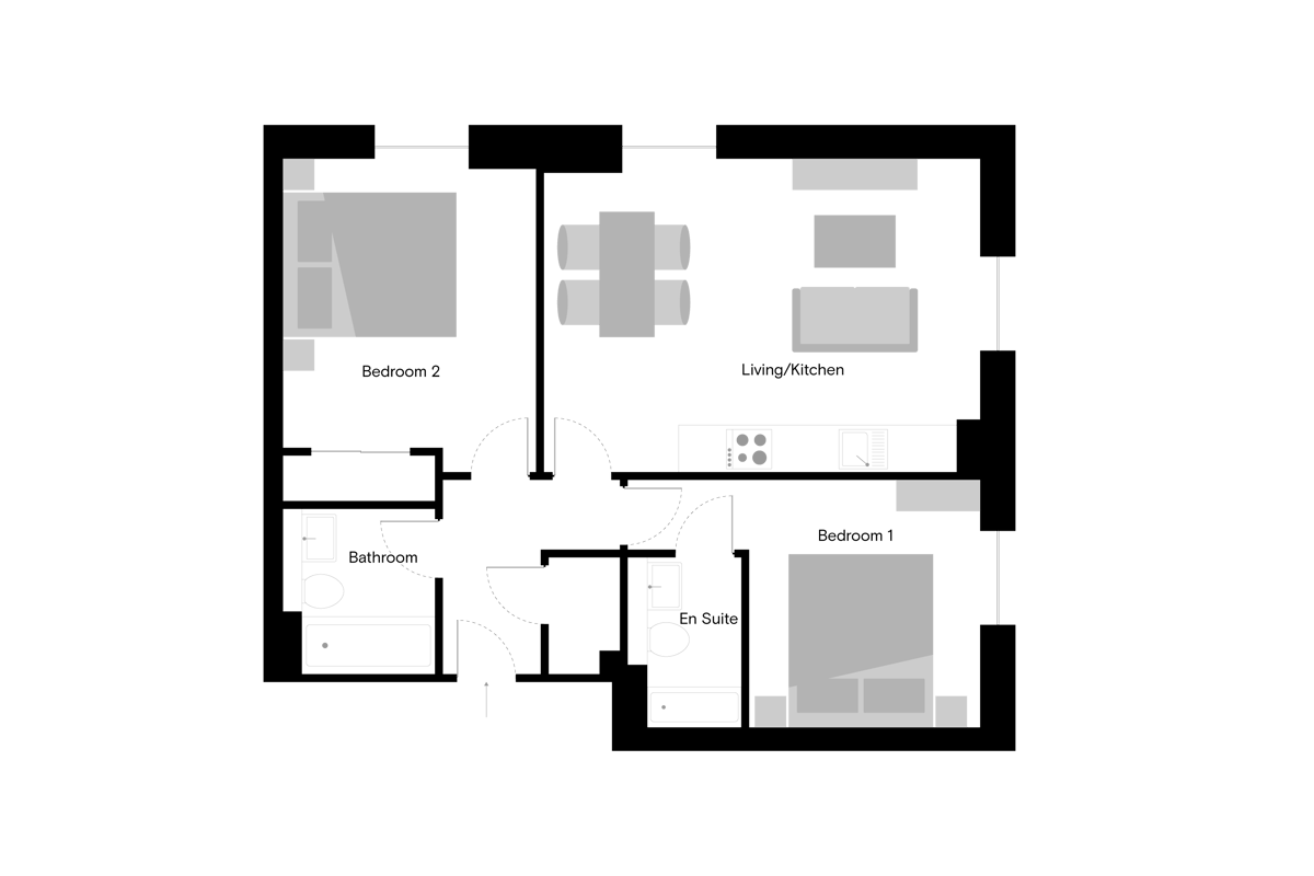 The Lansdowne - Home 110 - Floorplan