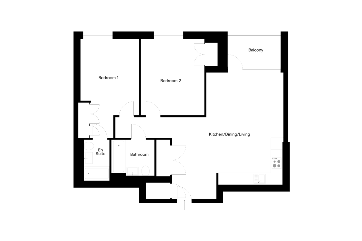 The Gessner - Home 125 - Floorplan