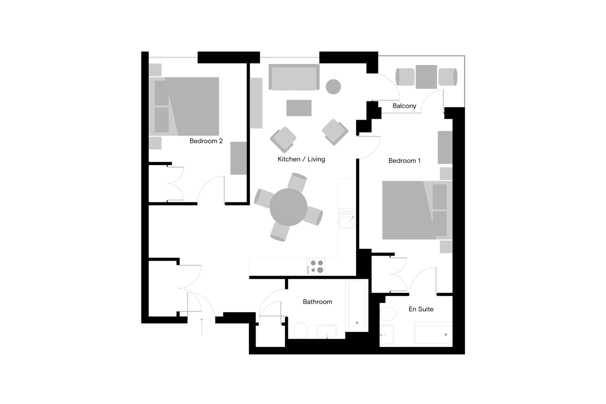 The Gessner - Home 20 - Floorplan