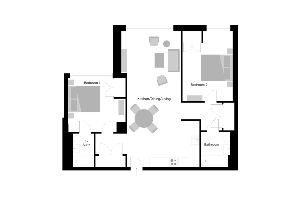 The Gessner - Home 141 - Floorplan