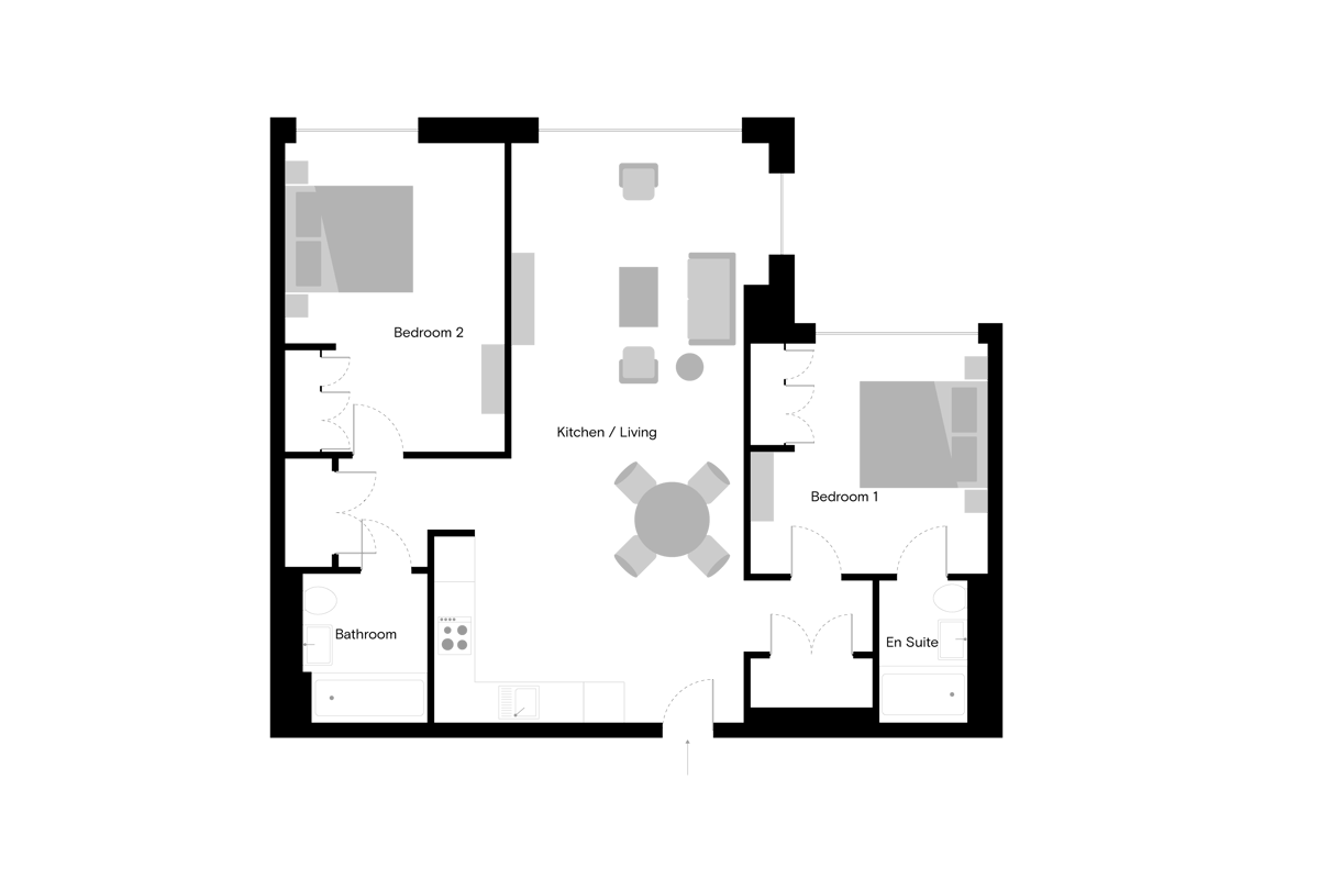 The Gessner - Home 56 - Floorplan