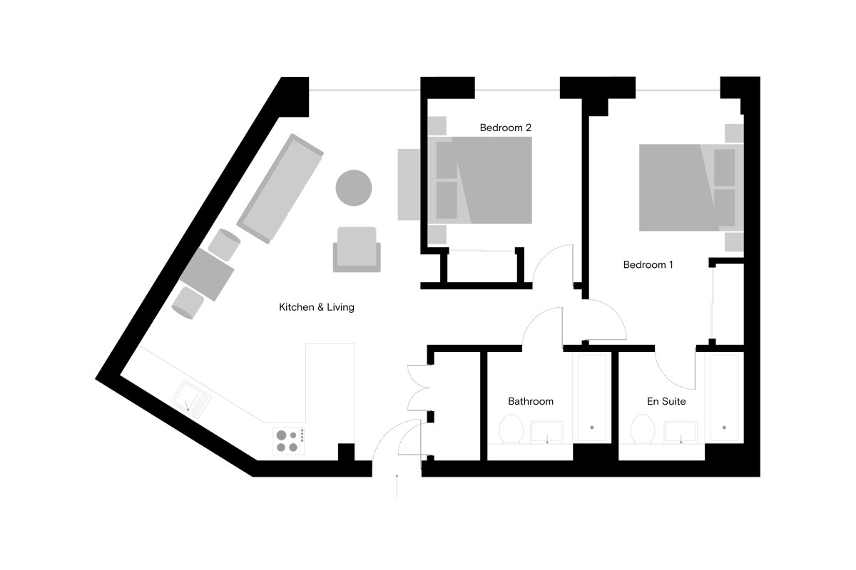 The Wullcomb - Home 431 - Floorplan