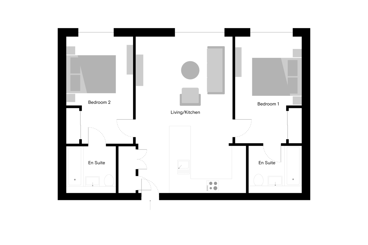 The Wullcomb - Home 812 - Floorplan