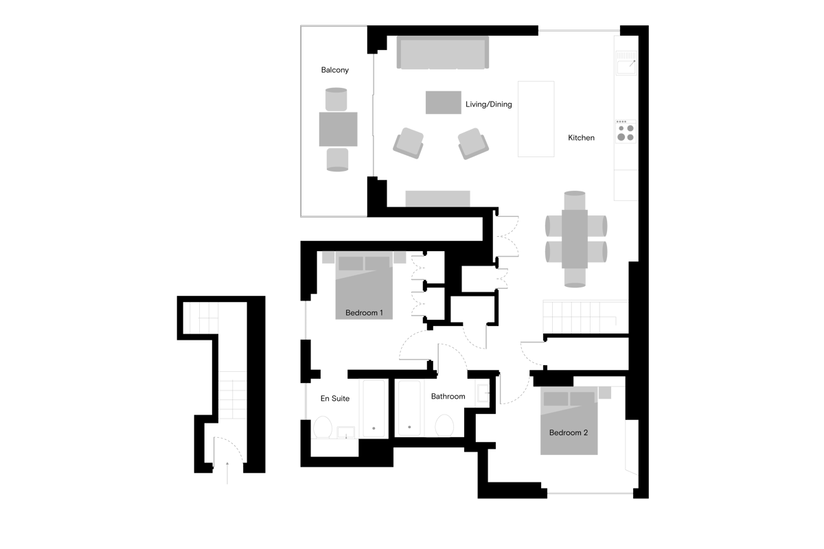Balfron Tower - Home 46 - Floorplan