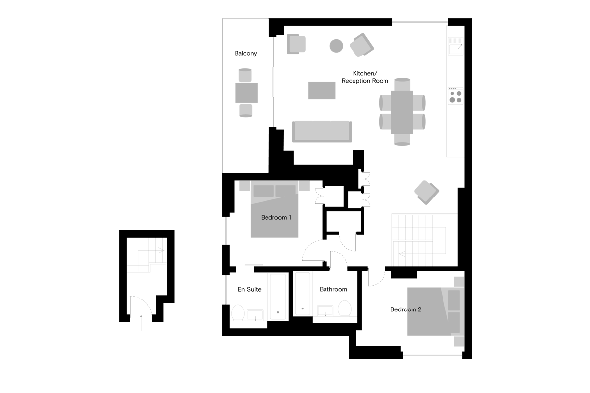 Balfron Tower - Home 2 - Floorplan