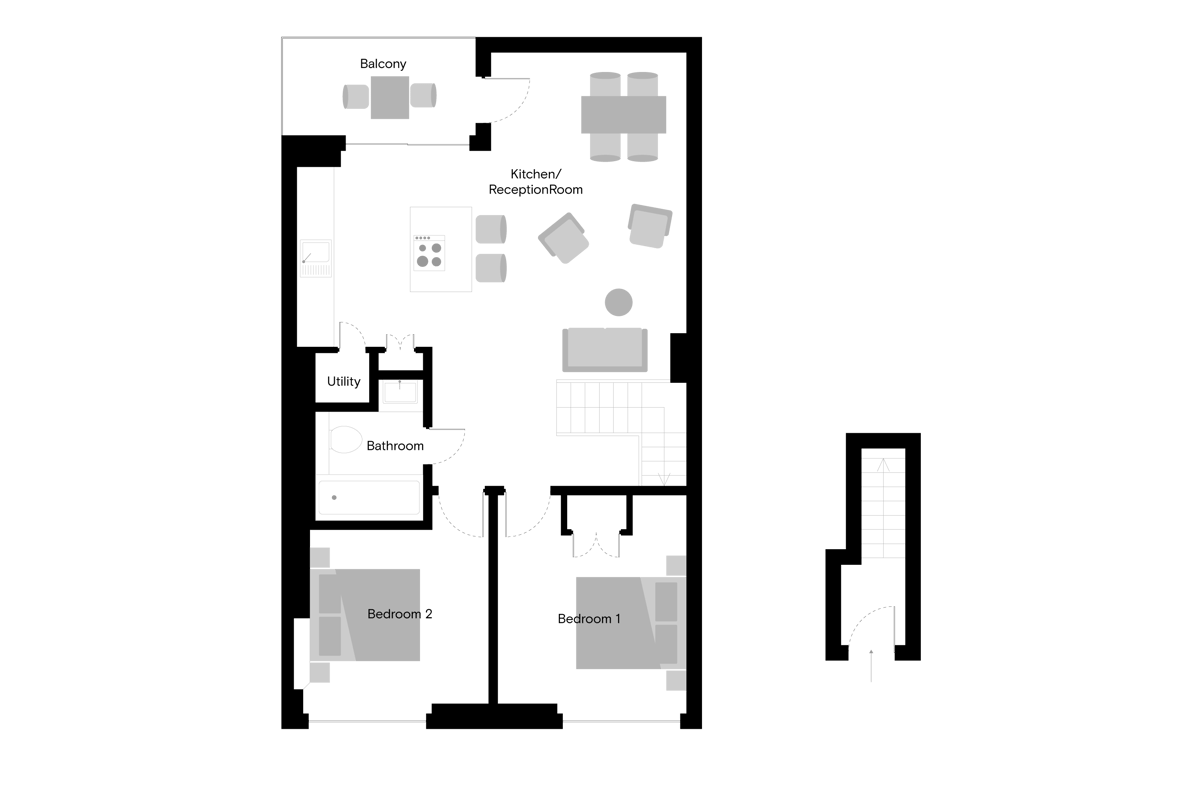 Balfron Tower - Home 141 - Floorplan