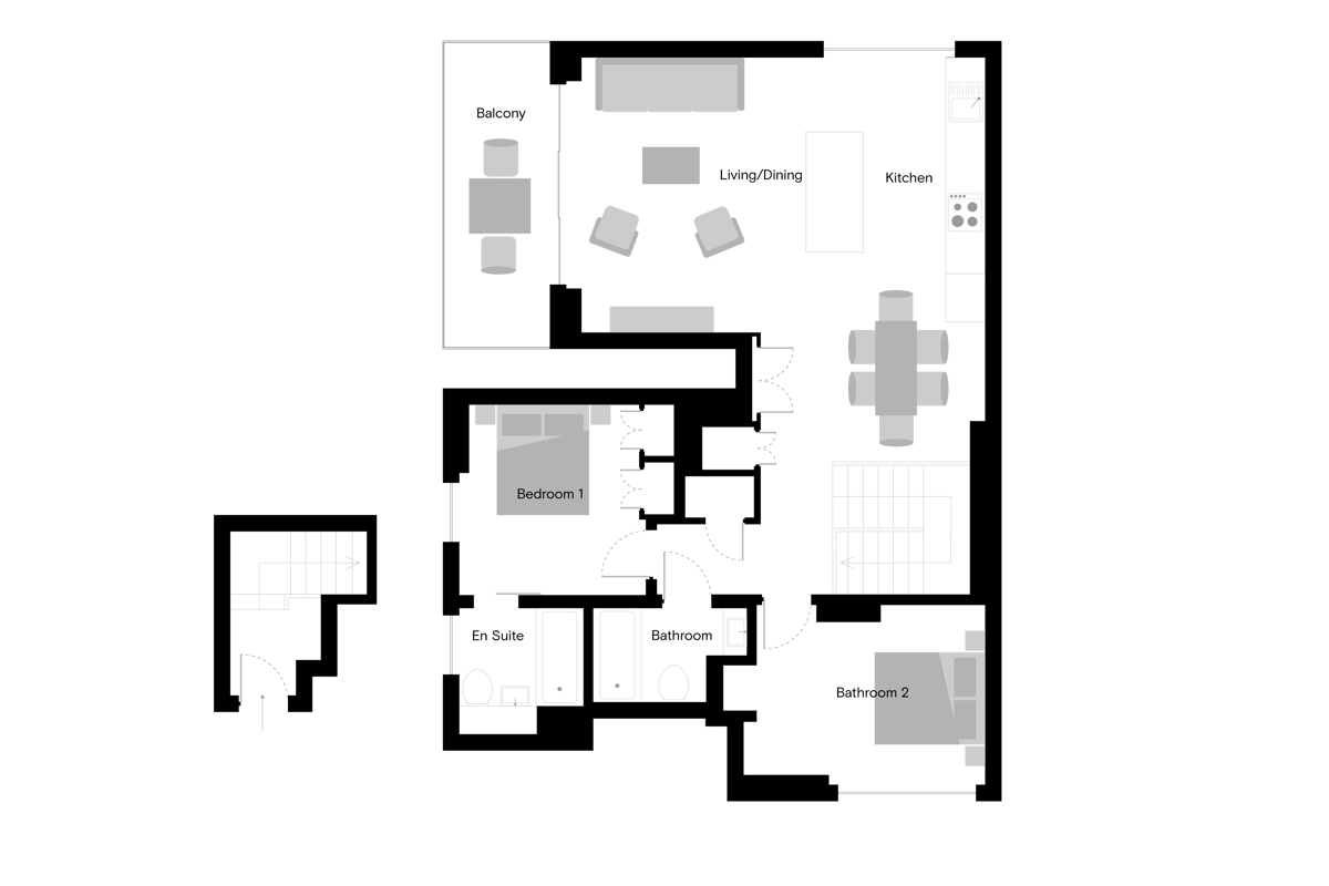 Balfron Tower - Home 45 - Floorplan