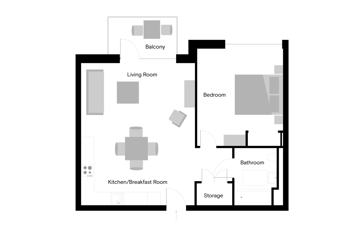 The Sessile - Home 24 - Floorplan