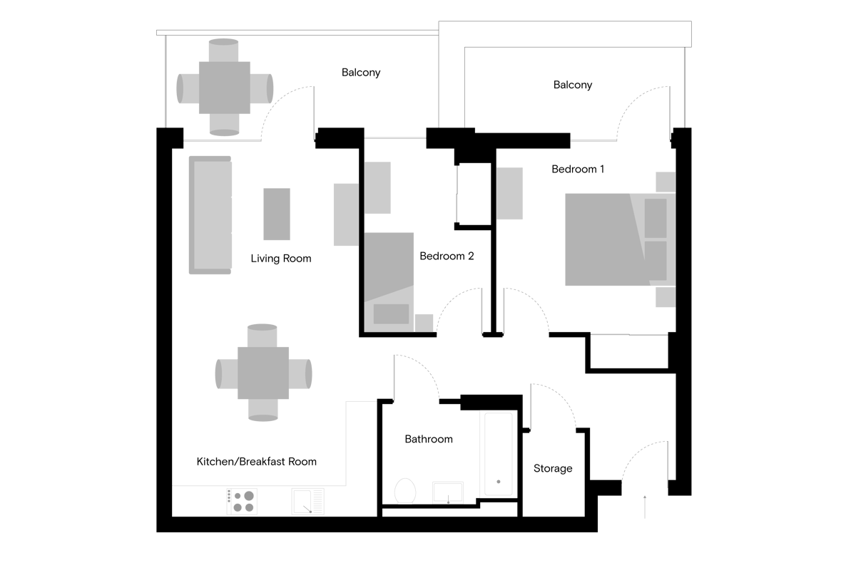 The Sessile - Home 172 - Floorplan