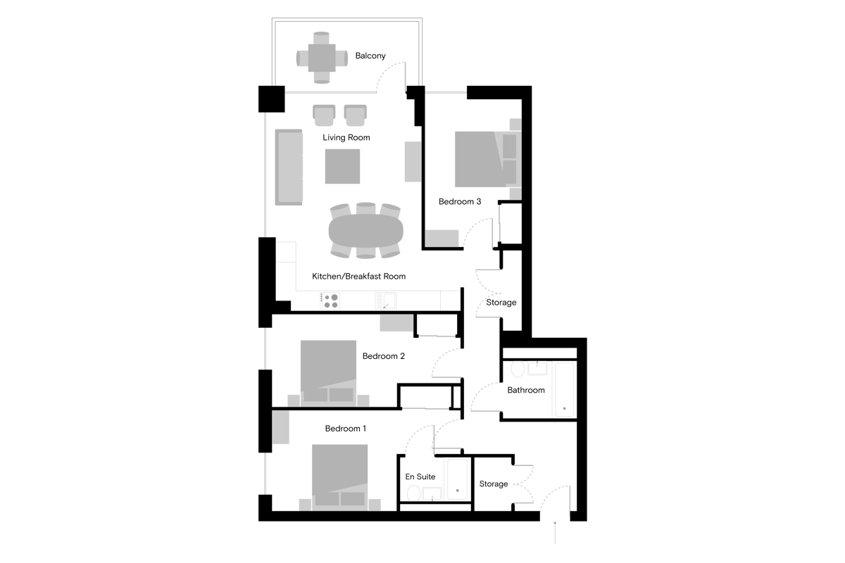 The Sessile - Home 100 - Floorplan