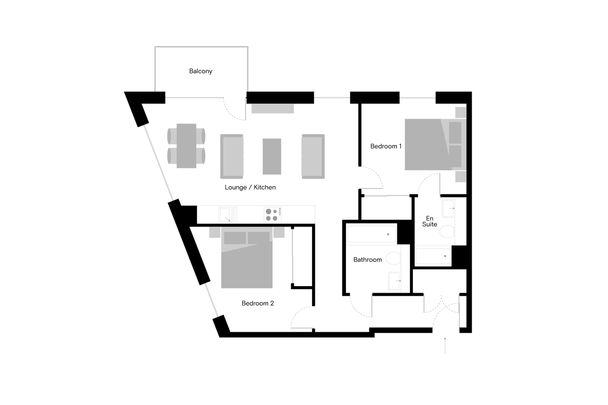 The Kell - Home 157 - Floorplan