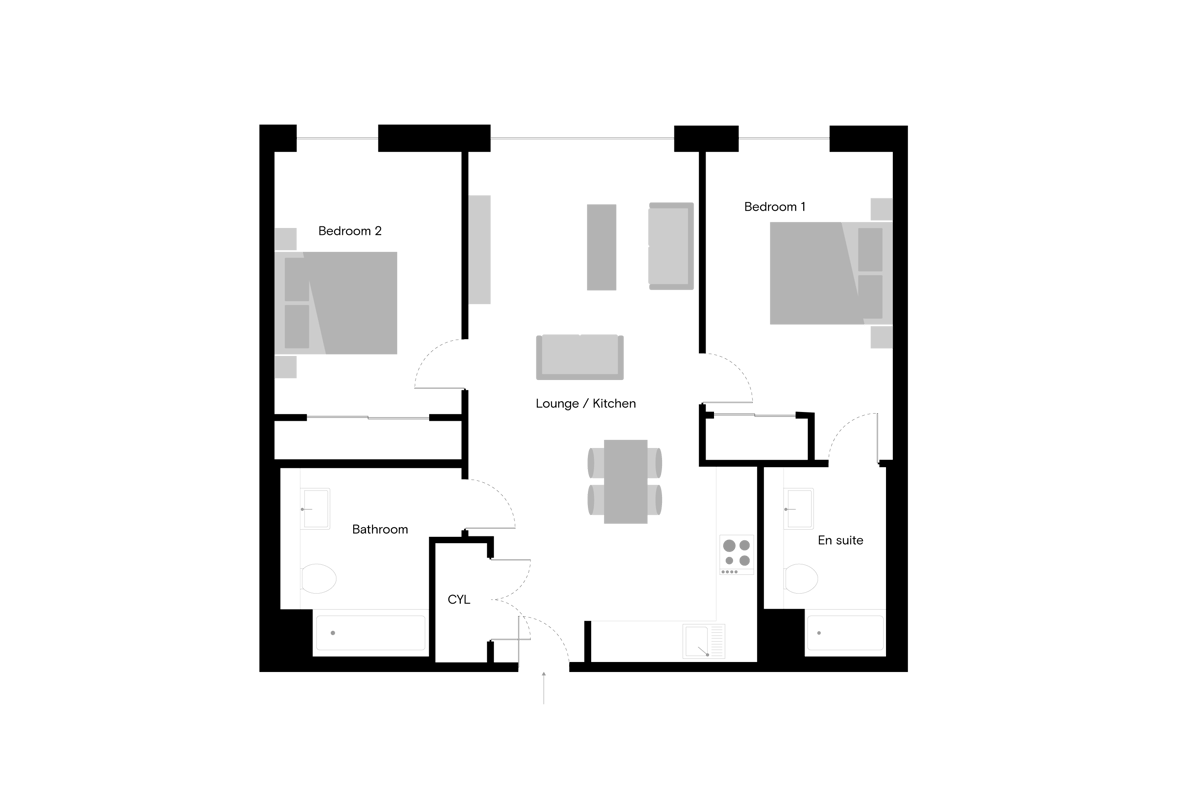 The Kell - Home 96 - Floorplan